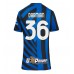 Inter Milan Matteo Darmian #36 Hjemmedrakt Dame 2024-25 Kortermet